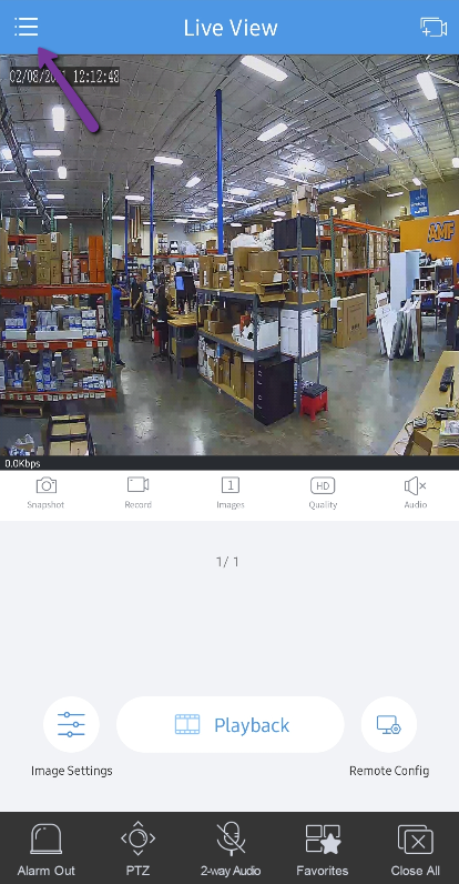 Ez store view cctv